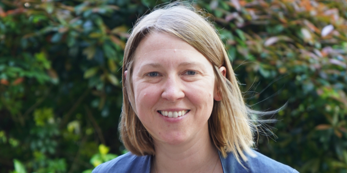 Portrait of Pippa, the new CEO. 