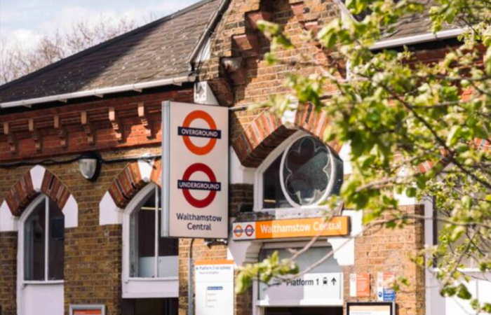 Walthamstow Central station.